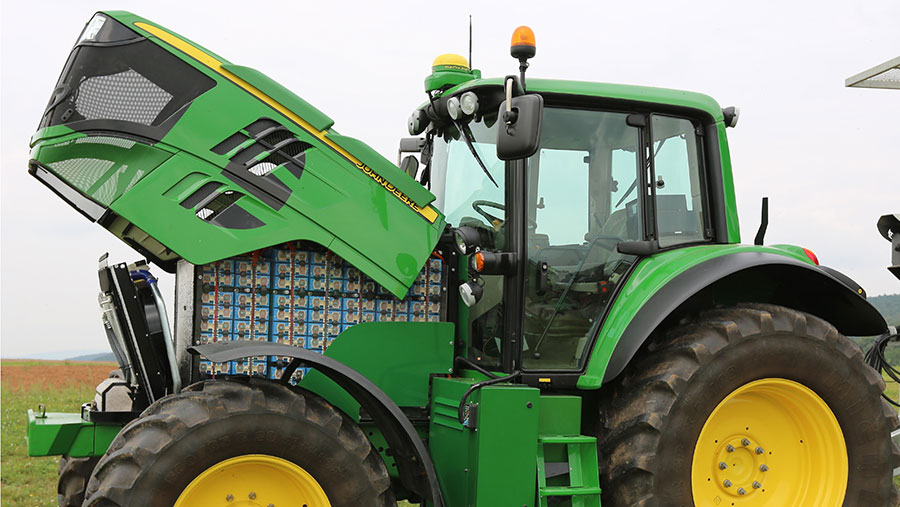 Is electric drive a reality for mainstream tractors?