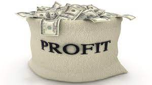 The eternal blessings of profit, which creates all economies