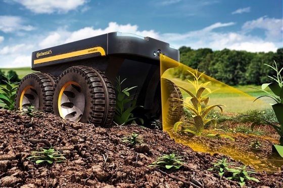 Continental develops fully autonomous farm robot
