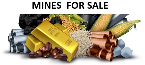 COMMODITIES  AND MINES FOR SALE IN SOUTH AFRICA - 